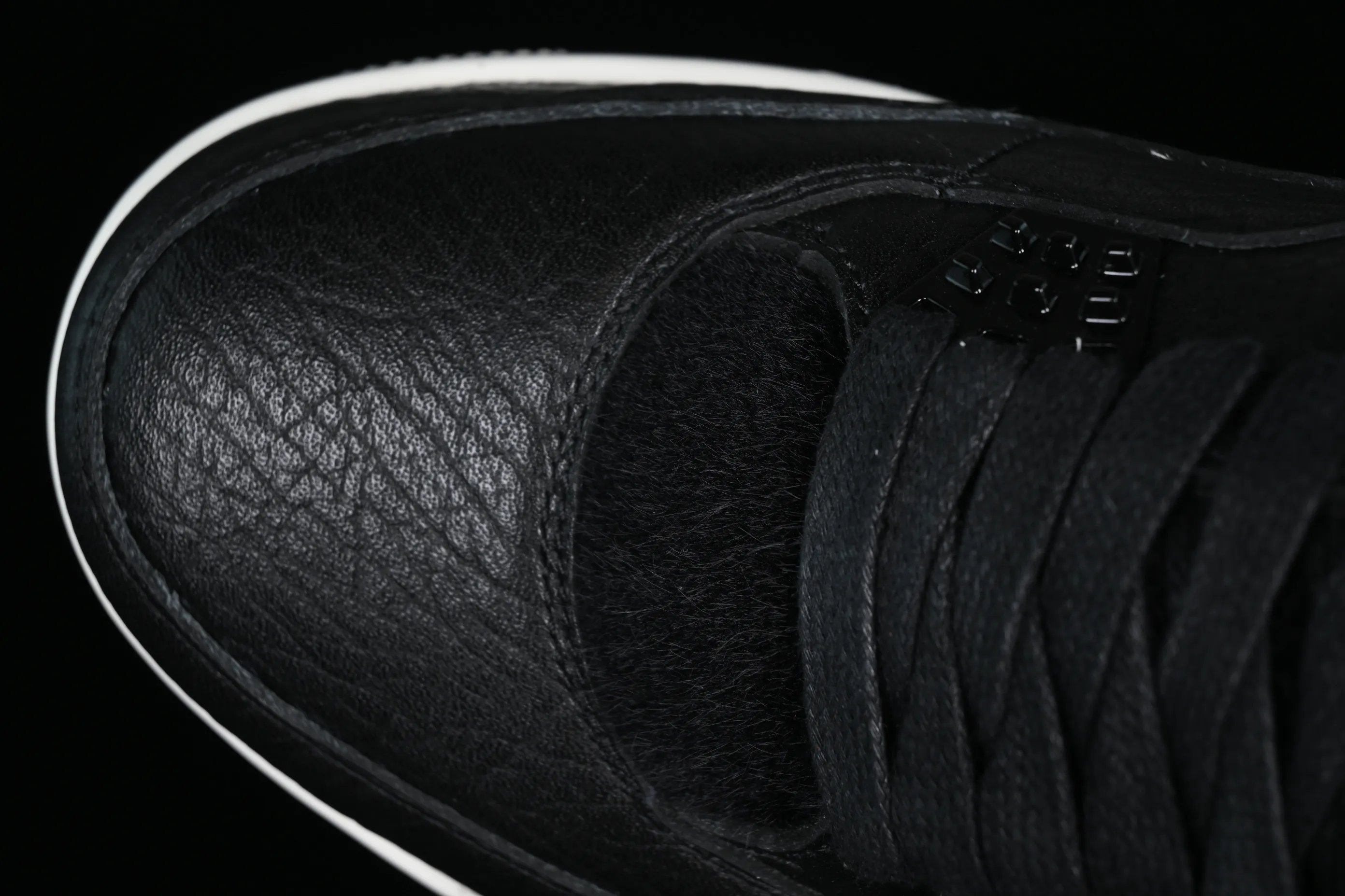 All categories Air Jordan Jordan series basketball shoes Air Jordan 4 Air Jordan 4 Premium "Pony Hair" AJ4 Joe 4 luxury black 819139-010